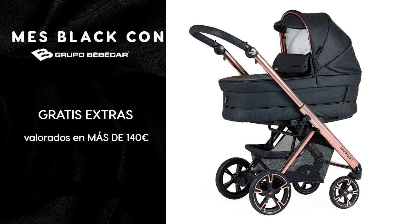 Mes black con Bébécar, sorteo de accesorios con Capricho Bebé 2021
