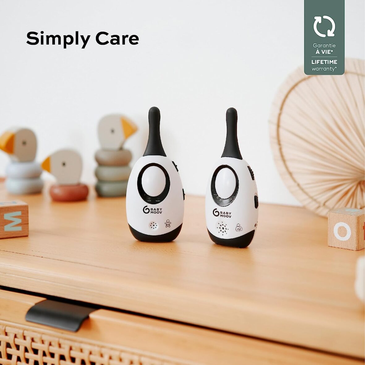 Vigilabebés de audio Simply Care 300m (Babymoov) 2